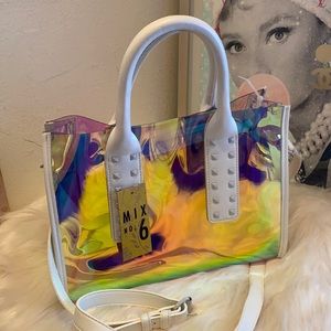 Mix N0. 6 Holographic Purse NWT